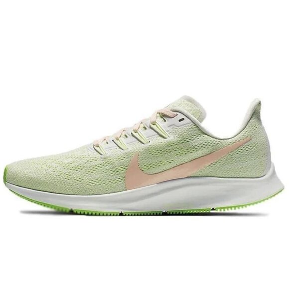 New Nike Air Zoom Pegasus 36 off white lime green Womens Running Shoes - Picture 14 of 15